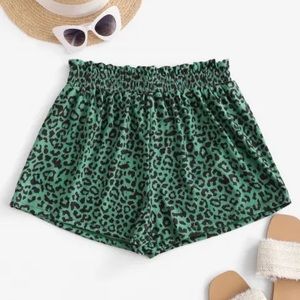 NEW High Waisted Animal Print Shorts | Leopard Print Lounge Shorts | Comfy Short